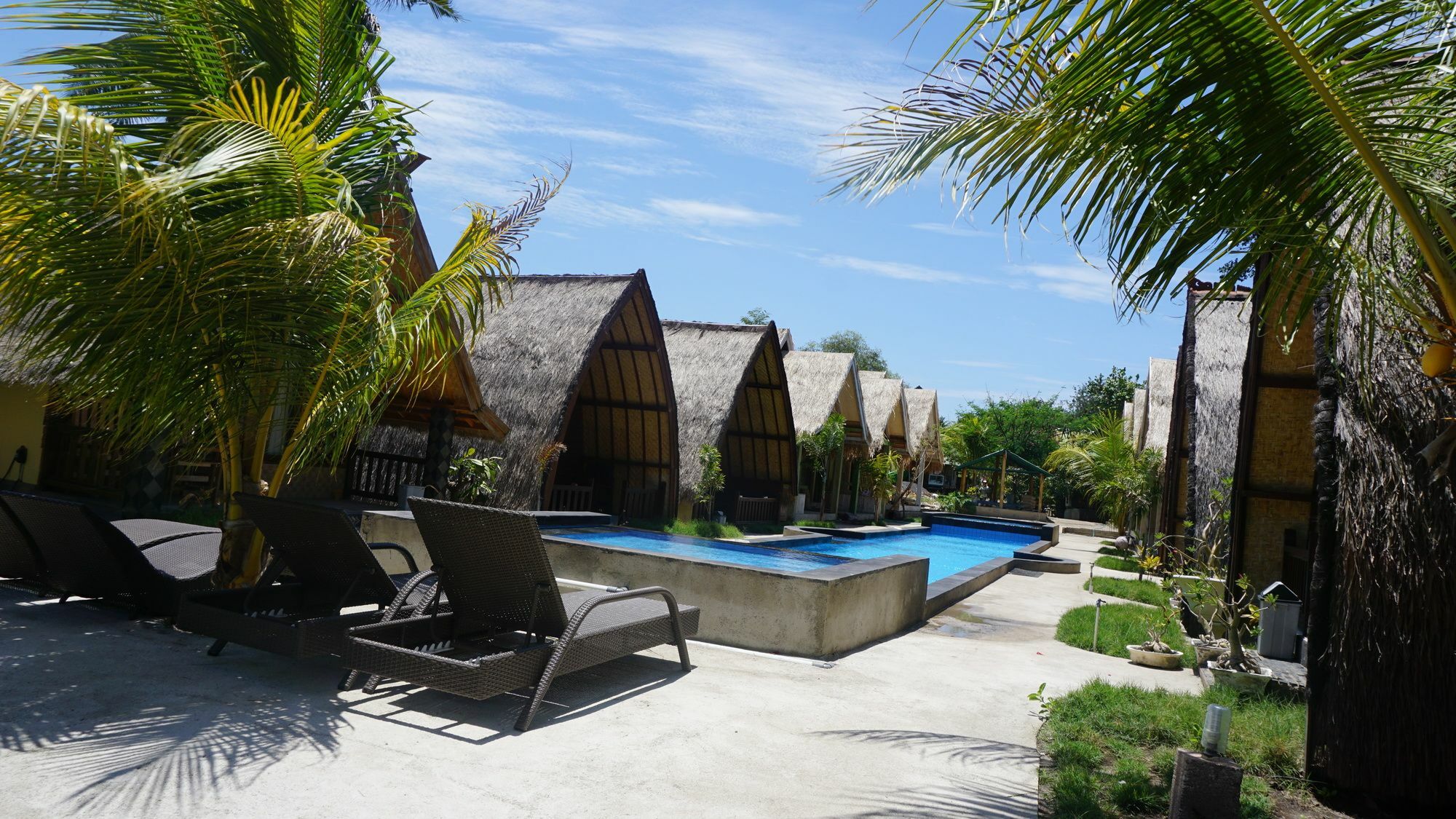 Youpy Bungalows Gili Air Exteriör bild