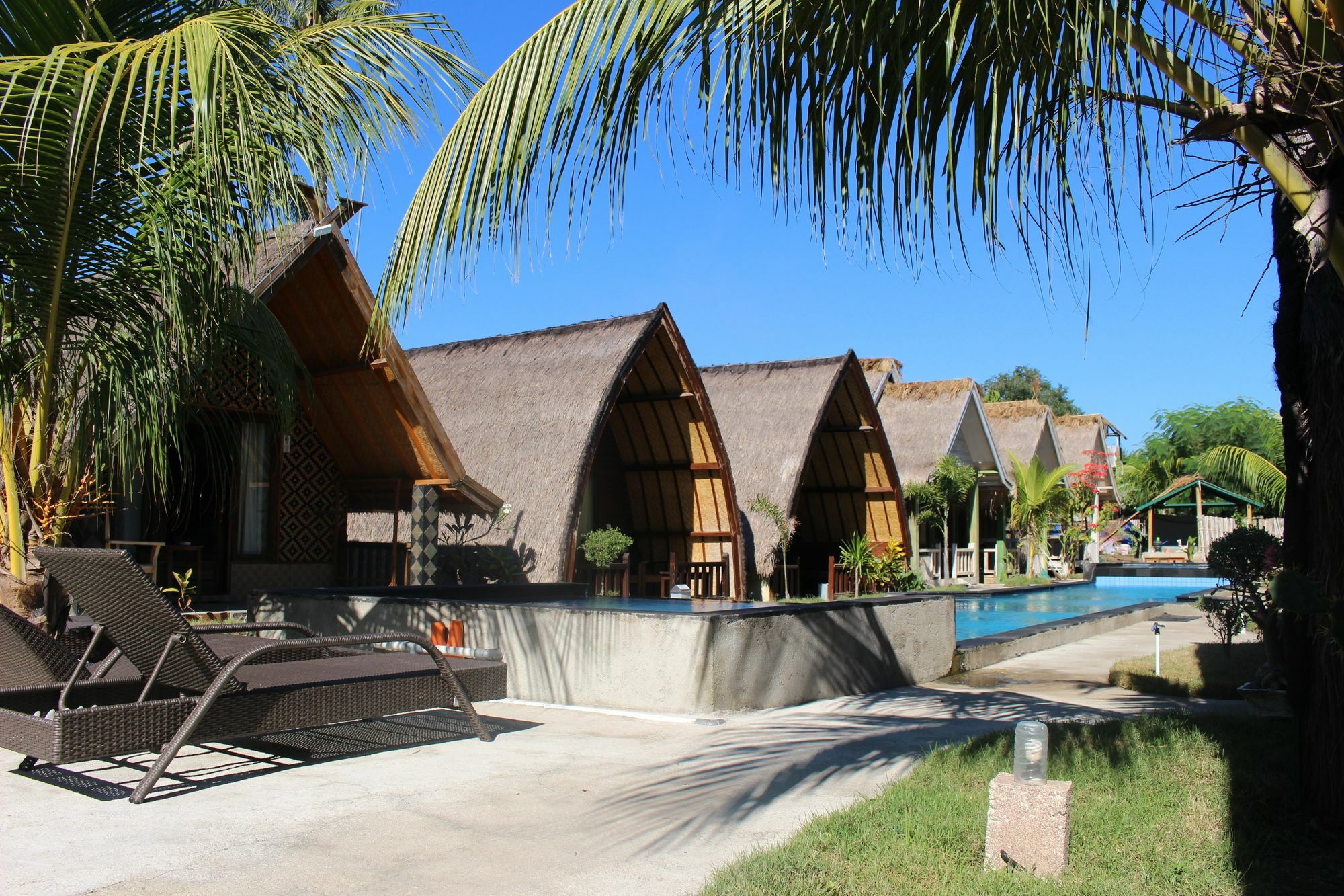 Youpy Bungalows Gili Air Exteriör bild