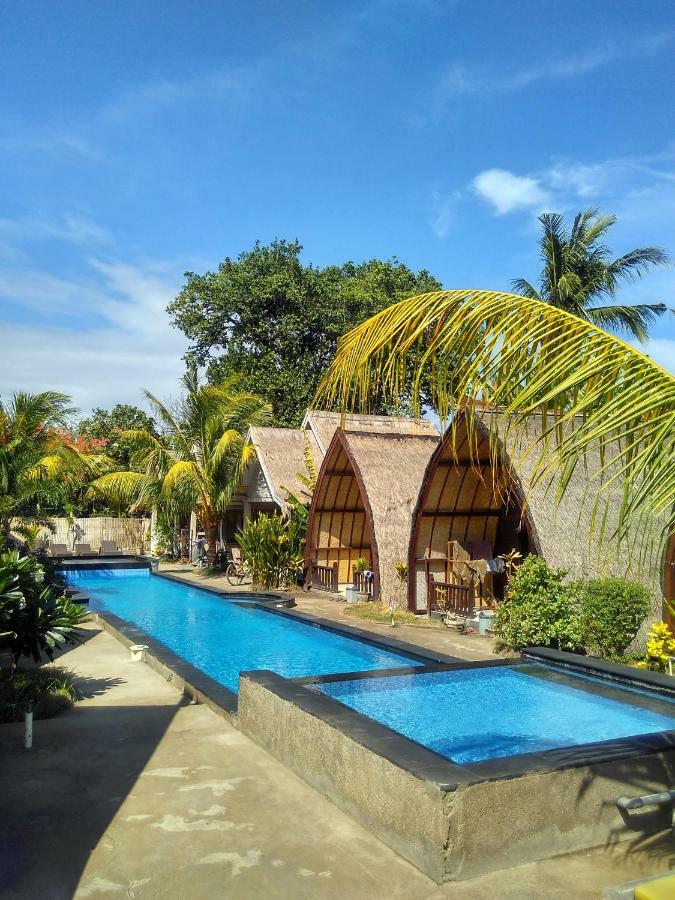 Youpy Bungalows Gili Air Exteriör bild